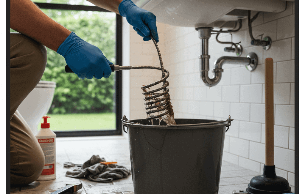Clearing Clogged Drain Lines