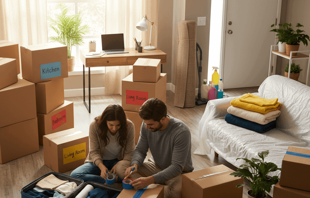 How To Prepare For Moving Day